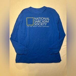 Blue Long Sleeve Shirt